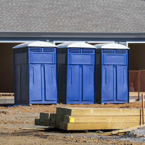 what is the cost difference between standard and deluxe portable restroom rentals in Hampden Pennsylvania